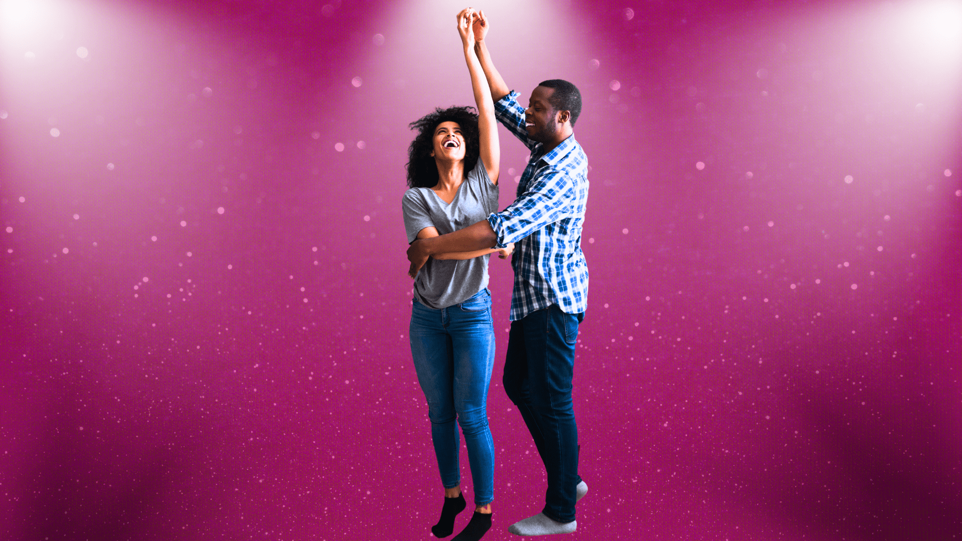 Semba dance moment with lively posture and joyful movement.