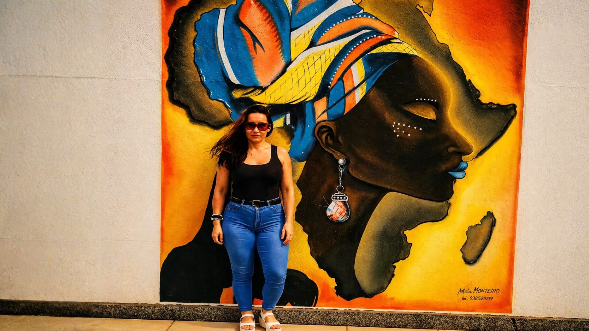 Renata moment in Angola